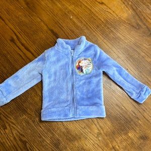 Disney Frozen fuzzy jacket sz 3t